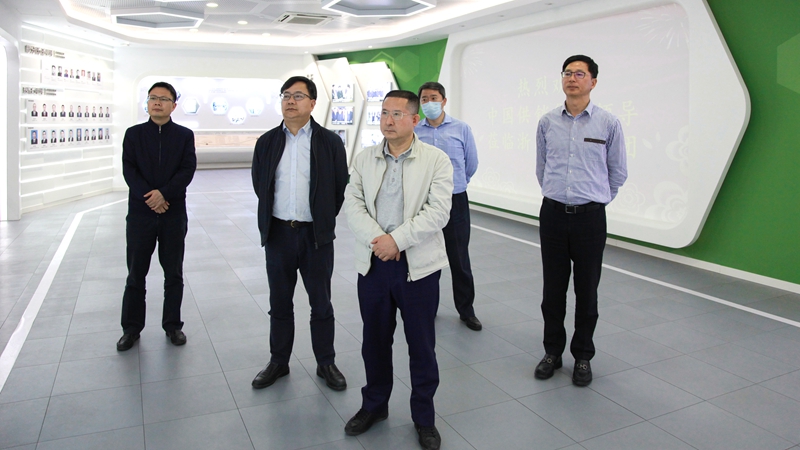 中國供銷集團(tuán)黨委委員、副總經(jīng)理邢宏偉到浙農(nóng)考察調(diào)研